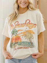 Load image into Gallery viewer, The Beach Boys In Concert Off White Thrifted Graphic Tee
