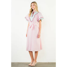 Load image into Gallery viewer, Short Sleeve V-Neck Dress
