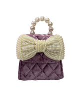 Load image into Gallery viewer, Pearl Bow Purse - Kids

