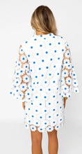 Load image into Gallery viewer, Wren Long Sleeve Lace Mini Dress - Ultramarine
