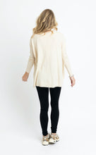 Load image into Gallery viewer, Cashmere Blend Crew Sweater - Oatmeal
