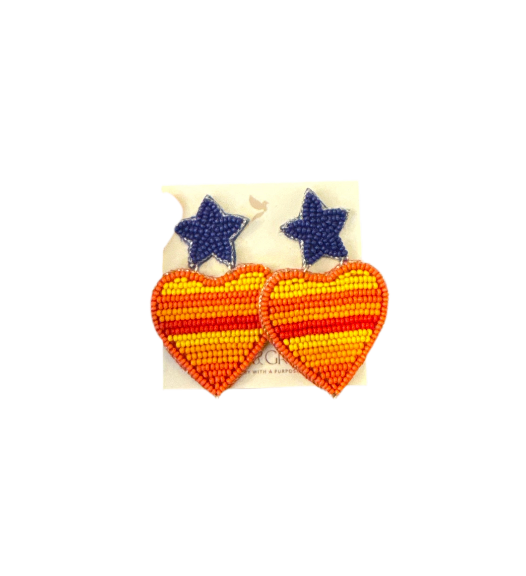 Houston Astros Earrings