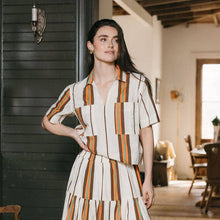 Load image into Gallery viewer, Vintage Stripe Palmer Top
