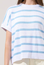 Load image into Gallery viewer, Veronia Striped Oversized Knit Top
