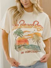 Load image into Gallery viewer, The Beach Boys In Concert Off White Thrifted Graphic Tee
