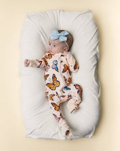 Load image into Gallery viewer, Bamboo Baby Zip Romper | Butterflies
