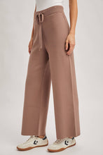 Load image into Gallery viewer, Latte Ribbed Knit Sweater Pants

