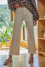 Load image into Gallery viewer, Brayden High Waisted Cream Jeans
