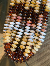 Load image into Gallery viewer, Neutral &amp; Neutral Ombré Beaded Necklace
