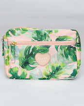 Load image into Gallery viewer, Floral Cosmetic Bag - Palm
