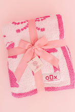 Load image into Gallery viewer, Wrapped in Pink Bows - Plush Cozy Blanket
