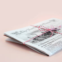 Load image into Gallery viewer, North Pole Times Newspaper - Holiday Gift Wrap + Activity
