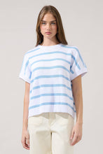 Load image into Gallery viewer, Veronia Striped Oversized Knit Top
