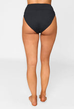 Load image into Gallery viewer, Ora Black High-Waisted Bikini Bottoms
