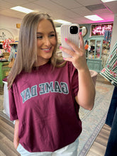 Load image into Gallery viewer, Maroon Game Day Tshirt

