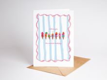 Load image into Gallery viewer, Sweetest Birthday Ice Cream Greeting Card
