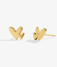 Load image into Gallery viewer, &#39;Just For You Mom&#39; Earrings In Gold-Tone Plating

