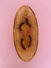 Load image into Gallery viewer, Blue Multi &amp; Red Multi Beaded Necklaces

