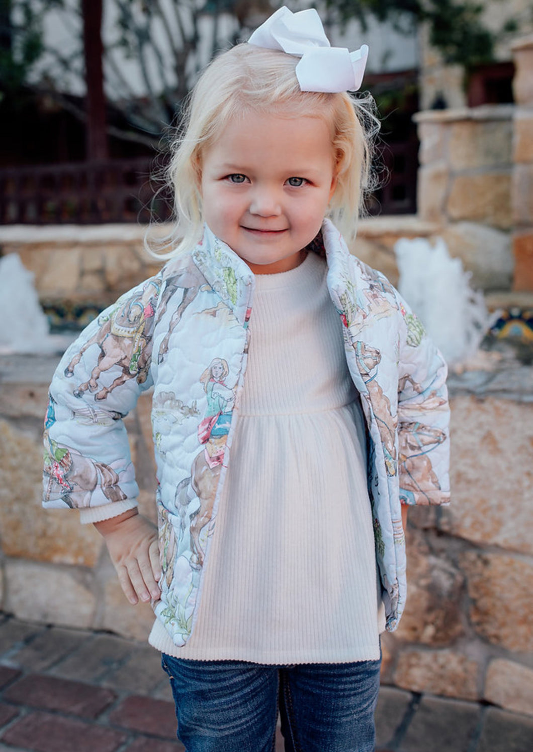 Birdie Quilted Jacket - Baby/Kids