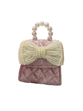 Load image into Gallery viewer, Pearl Bow Purse - Kids

