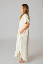 Load image into Gallery viewer, Carmen Cover Up Maxi Dress - Vanilla
