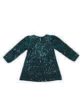 Load image into Gallery viewer, Green Sequin Dress
