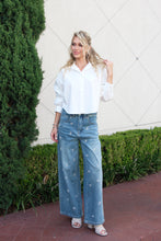 Load image into Gallery viewer, Denim Pearl Novelty Jeans
