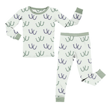 Load image into Gallery viewer, Trot This Way Long Sleeve Pajama Set
