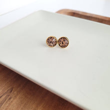 Load image into Gallery viewer, Sparkle Leopard Stud Earrings
