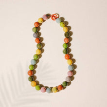 Load image into Gallery viewer, Smoky Rainbow Gumball Necklace
