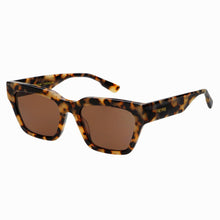Load image into Gallery viewer, Hayden Acetate Unisex Rectangular Sunglasses: Milky Tortoise
