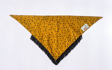 Load image into Gallery viewer, Stars &amp; Checks Fringe Bandanas - Multiple Colors: Brown

