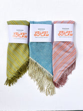 Load image into Gallery viewer, Fringe Bandana - Multiple Colors: Sage
