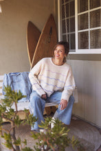 Load image into Gallery viewer, Eco-Conscious Twist Scallop Ombré Sweater
