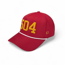 Load image into Gallery viewer, Performance Rope Hats - Customizable: Dark Blue (White Rope)
