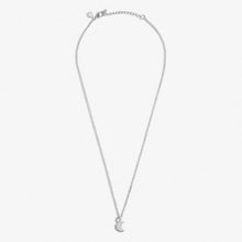 Load image into Gallery viewer, Mini Charms Moon Necklace In Silver Plating

