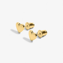 Load image into Gallery viewer, Mini Charms Heart Earrings In Gold-Tone Plating
