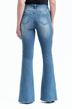 Load image into Gallery viewer, 34” Mid-Rise Flare Jean in Jayden
