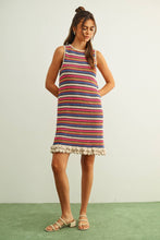 Load image into Gallery viewer, Multicolor Sleeveless Knit Dress
