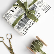 Load image into Gallery viewer, North Pole Times Newspaper - Holiday Gift Wrap + Activity
