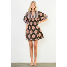 Load image into Gallery viewer, Puff Sleeve Floral Dress

