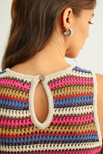 Load image into Gallery viewer, Multicolor Sleeveless Knit Dress
