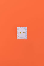 Load image into Gallery viewer, Lemon Enamel Flat Back Kids Earrings
