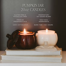 Load image into Gallery viewer, Hello Fall Soy Candle - 20oz Pumpkin Jar
