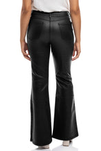 Load image into Gallery viewer, 33&quot; COATED BOOTCUT JEAN IN BLACK
