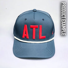 Load image into Gallery viewer, Performance Rope Hats - Customizable: Dark Blue (White Rope)
