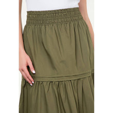 Load image into Gallery viewer, Olive Midi Skirt
