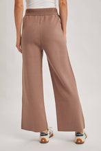 Load image into Gallery viewer, Latte Ribbed Knit Sweater Pants
