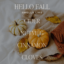 Load image into Gallery viewer, Hello Fall Soy Candle - 20oz Pumpkin Jar

