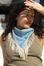 Load image into Gallery viewer, Fringe Bandana - Multiple Colors: Lilac
